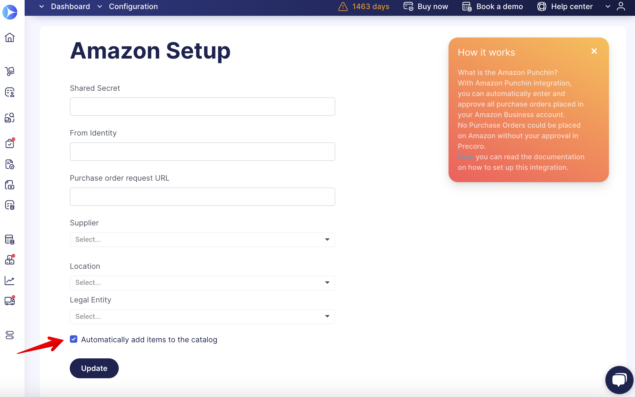 Amazon Catalog Item Mapping